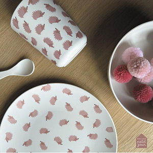 Набор посуды Petit Jour "The Hedgehogs", 4 предмета, ежики