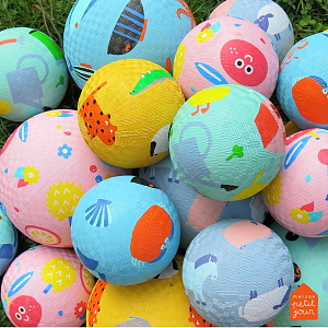 Мяч игровой Petit Jour "The Sea", голубой, маленький