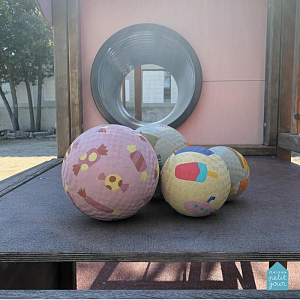 Мяч игровой Petit Jour "The Beach", желтый, маленький