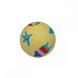 Мяч игровой Petit Jour "The Beach", желтый, маленький