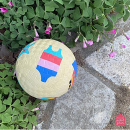 Мяч игровой Petit Jour "The Beach", желтый, маленький