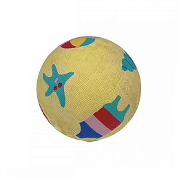 Мяч игровой Petit Jour "The Beach", желтый, маленький