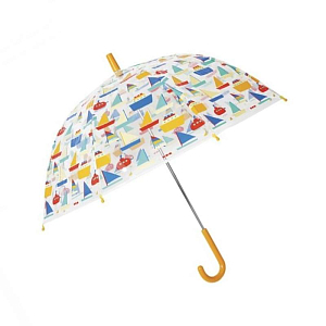 Зонт Мэйсон Петит Жур (Maison Petit Jour) "Лодки", прозрачный