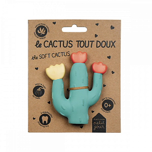 Игрушка резиновая для ванной Maison Petit Jour "Cactus", зеленая