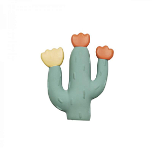 Игрушка резиновая для ванной Maison Petit Jour "Cactus", зеленая