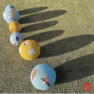 Мяч игровой Petit Jour "Ghosts", желтый, маленький