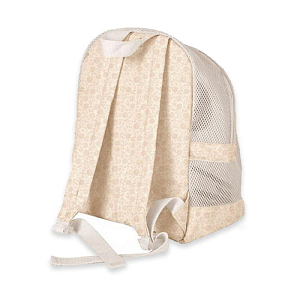 Рюкзак пляжный Mrs. Ertha "Net Bouquet Silhouette", цветочный эскиз