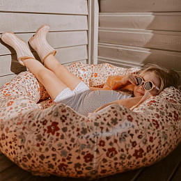 Бассейн надувной Mrs. Ertha "Magic Garden", таинственный сад, 90 см