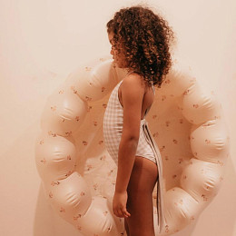 Бассейн надувной Mrs. Ertha "Flower Buds", мириада цветов, 90 см