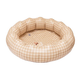 Бассейн надувной Mrs. Ertha "Vintage Squares", винтажная клетка, 90 см