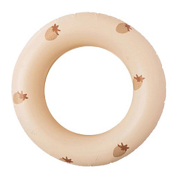 Круг надувной Mrs. Ertha "Strawberries mood", райские ягоды, 45 см