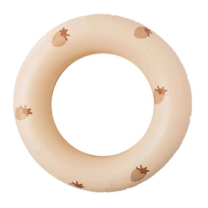 Круг надувной Mrs. Ertha "Strawberries mood", райские ягоды, 45 см