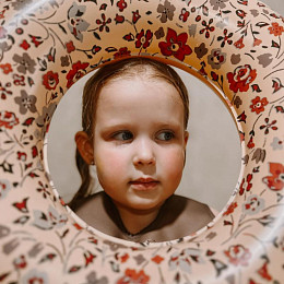 Круг надувной Mrs. Ertha "Magic Garden", таинственный сад, 45 см