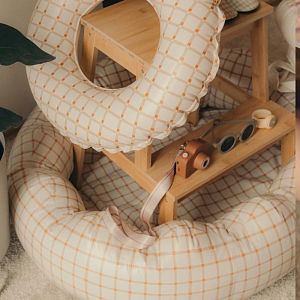 Круг надувной Mrs. Ertha "Organic Squares", геометрическая гармония, 45 см