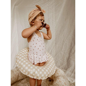 Круг надувной Mrs. Ertha "Speckled Diamond", песочные ромбики, 45 см