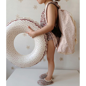 Круг надувной Mrs. Ertha "Unique Dots", шоколадная крошка, 45 см