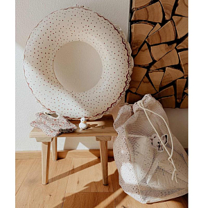 Круг надувной Mrs. Ertha "Unique Dots", шоколадная крошка, 45 см