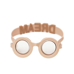 Очки для дайвинга Mrs. Ertha "Googlies Soft Blush Dream", персиковая пудра
