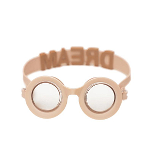 Очки для дайвинга Mrs. Ertha "Googlies Soft Blush Dream", персиковая пудра