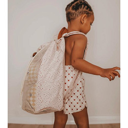 Рюкзак пляжный Mrs. Ertha "Net Unique Dots", шоколадная крошка