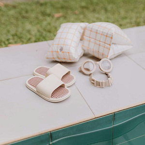 Нарукавники для плавания Mrs. Ertha "Organic Squares", геометрическая гармония