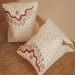 Нарукавники для плавания Mrs. Ertha "Unique Dots", шоколадная крошка