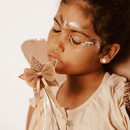 Волшебная палочка Mrs. Ertha "The Glitter Butterfly", золотой шоколад