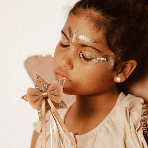 Волшебная палочка Mrs. Ertha "The Glitter Butterfly", золотой шоколад