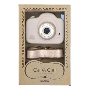 Цифровая камера Mrs. Ertha "Cam Cam Bouquet Silhouette Ivory", цветочный эскиз в облаках