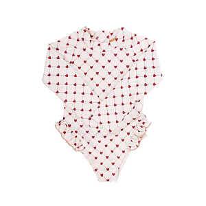 Купальник с длинным рукавом Mrs. Ertha "Ariella Lovely Roots", танец сердец