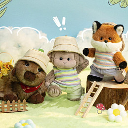 Дружелюбная капибара Lina TeddyTales, S, 15 см