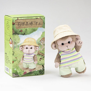 Забавная обезьянка Lina TeddyTales, S, 15 см