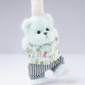 Медведь Lina TeddyTales "Соня", S, голубой, 20 см