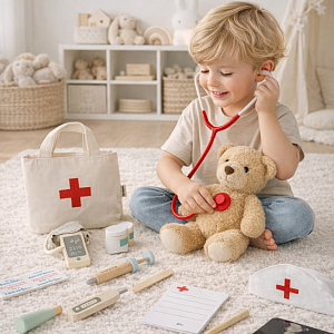 Набор игрушек "Доктор" LUKNO, с сумочкой