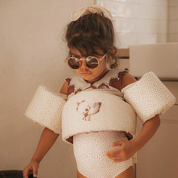 Жилет с нарукавниками Mrs. Ertha "Unique Dots Collar", мерцающие звезды