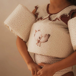 Жилет с нарукавниками Mrs. Ertha "Unique Dots Collar", мерцающие звезды