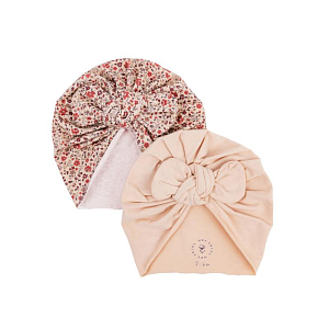 Тюрбан из мягкого джерси Mrs. Ertha "Magic Garden", 2 шт, таинственный сад