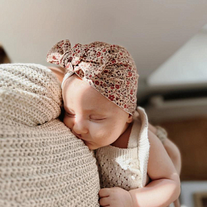 Тюрбан из мягкого джерси Mrs. Ertha "Magic Garden", 2 шт, таинственный сад