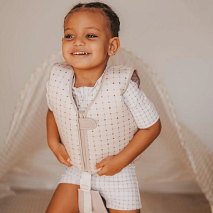 Жилет для плавания Mrs. Ertha "Organic Squares", геометрическая гармония