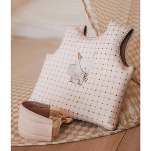 Жилет для плавания Mrs. Ertha "Organic Squares", геометрическая гармония