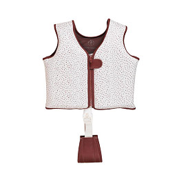 Жилет для плавания Mrs. Ertha "Unique Dots", шоколадная крошка