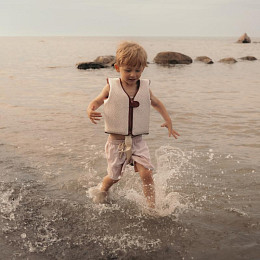 Жилет для плавания Mrs. Ertha "Unique Dots", шоколадная крошка