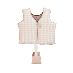 Жилет для плавания Mrs. Ertha "Speckled Diamond", песочные ромбики