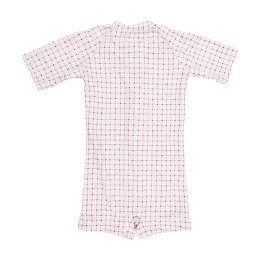 Комбинезон купальный Mrs. Ertha "Ruby Organic Squares", геометрическая гармония