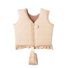 Жилет для плавания Mrs. Ertha "Bouquet Silhouette", цветочный эскиз