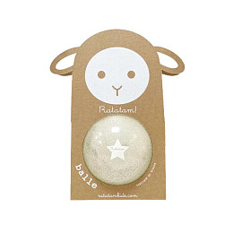 Мяч Ratatam "Sheep Silver", жемчужный, 10 см
