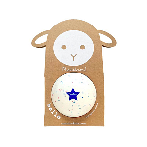 Мяч Ratatam "Confetti Blue", голубые конфетти, 22 см