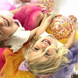 Мяч Ratatam "Confetti Multicolor", цветные конфетти, 22 см