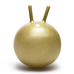 Мяч-прыгун с рожками Рататам (Ratatam), золотой, 40 см