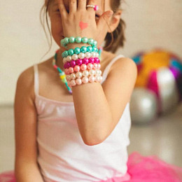 Набор украшений Рататам (Ratatam) "Жемчужина", зеленый